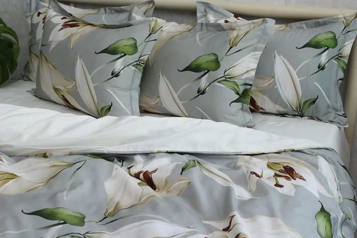 Комплект постільної білизни сімейний наволочки 50*70см Сатин Премиум PT-015