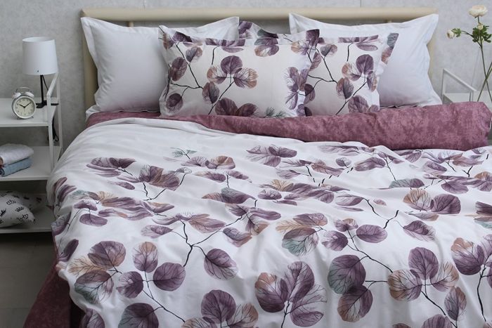 Комплект постільної білизни двоспальний наволочки 50*70см Ранфорс R-T9272