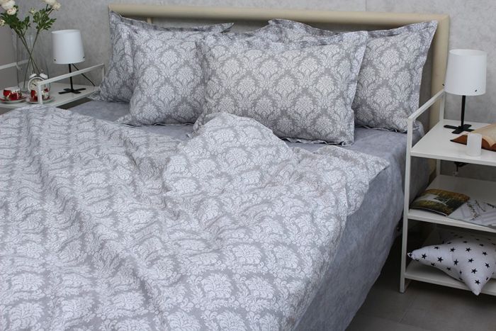 Комплект постільної білизни двоспальний наволочки 50*70см Ранфорс R-T9279