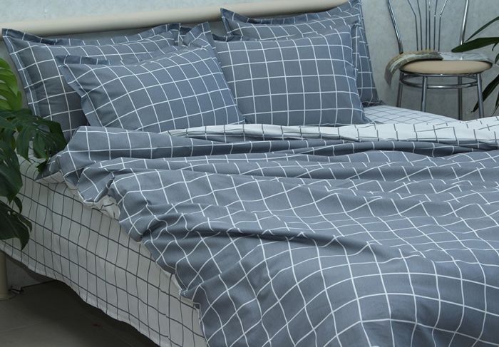 Комплект постільної білизни двоспальний наволочки 50*70см Ранфорс R-T9265