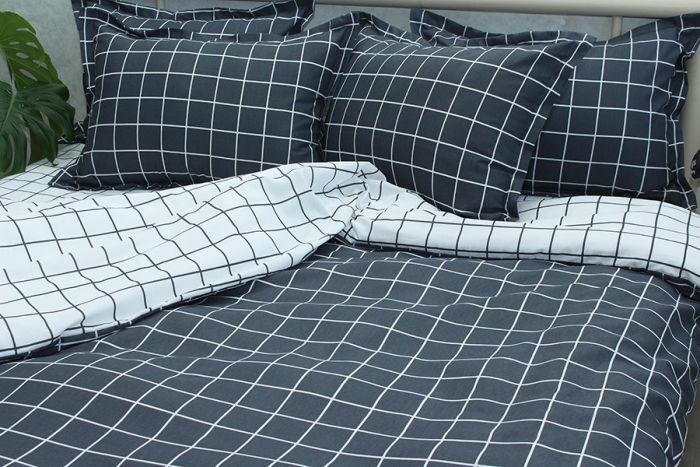 Комплект постільної білизни двоспальний наволочки 50*70см Ранфорс R-T9266