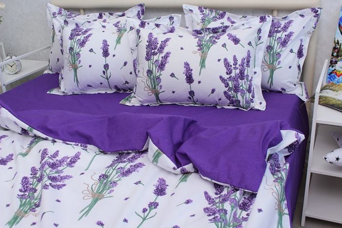 Комплект постільної білизни євро наволочки 50*70см Ранфорс R-T9268