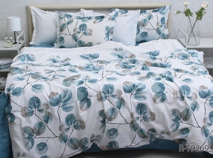 Комплект постільної білизни сімейний наволочки 50*70см Ранфорс R-T9269