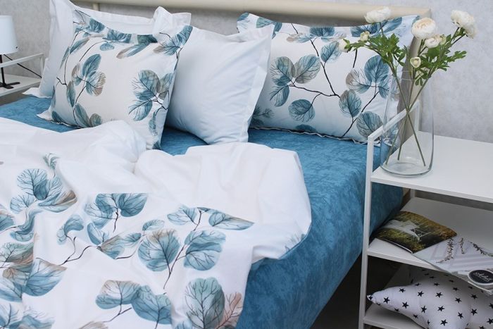 Комплект постільної білизни сімейний наволочки 50*70см Ранфорс R-T9269