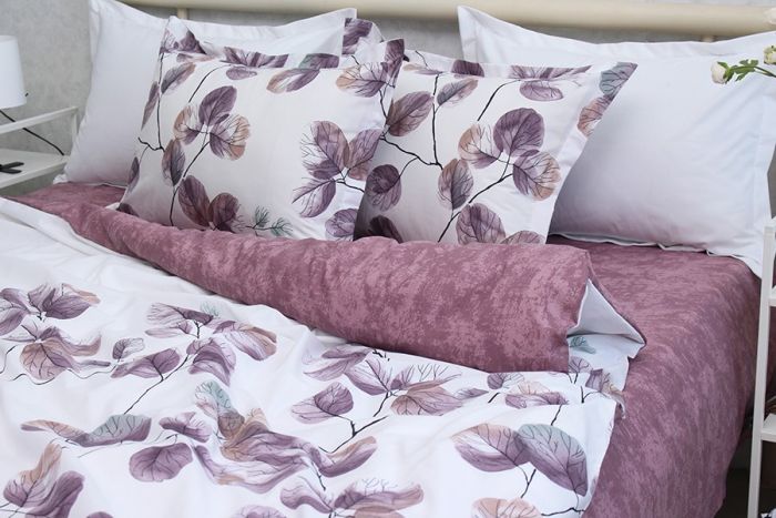 Комплект постільної білизни двоспальний Ранфорс R-T9272