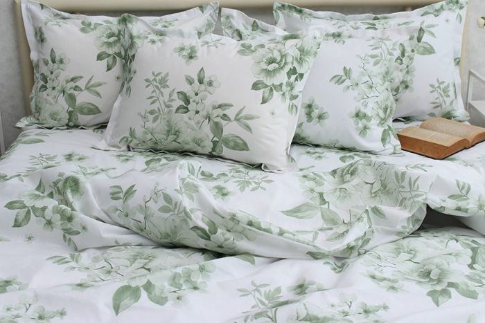 Комплект постільної білизни двоспальний Ранфорс R-T9274