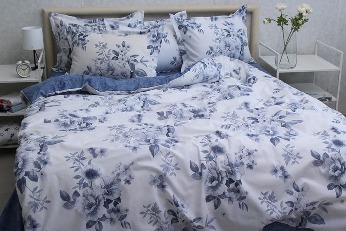 Комплект постільної білизни євро Ранфорс R-T9271