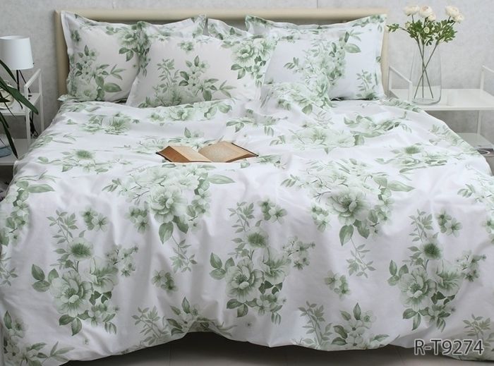 Комплект постільної білизни євро Ранфорс R-T9274