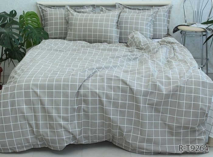 Комплект постільної білизни євро Ранфорс R-T9264