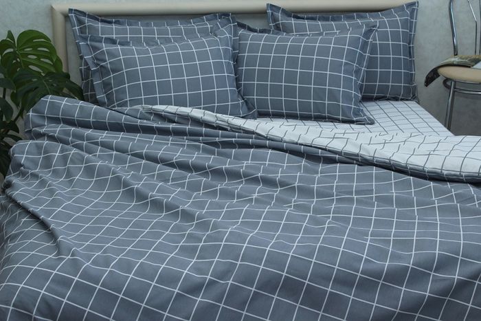 Комплект постільної білизни євро Ранфорс R-T9265