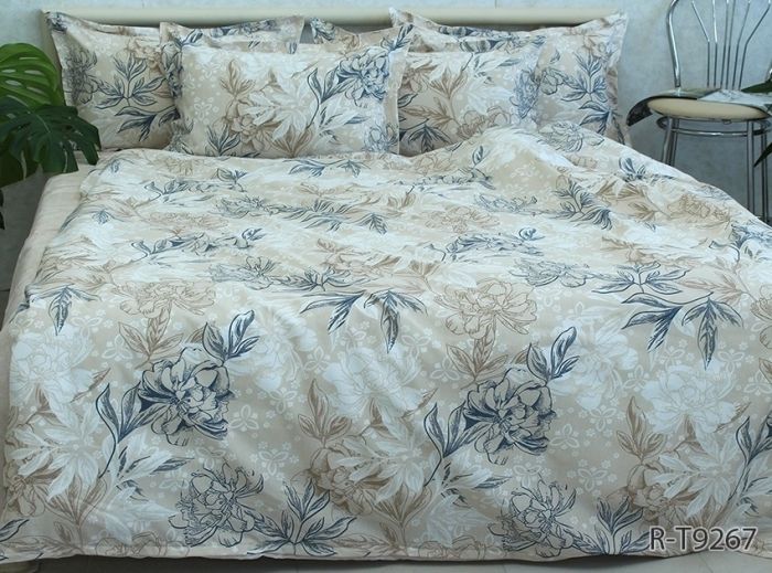 Комплект постільної білизни євро Ранфорс R-T9267