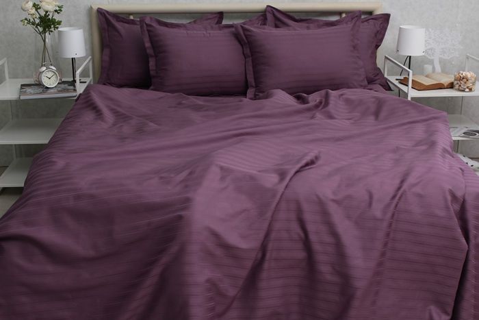 Комплект постільної білизни наволочки 50*70см Страйп-Сатин Multistripe MST-02