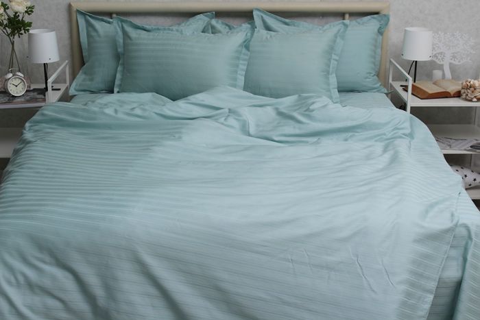 Комплект постільної білизни наволочки 50*70см Страйп-Сатин Multistripe MST-07