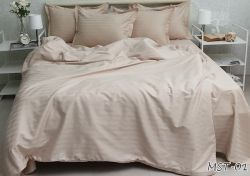 Комплект постільної білизни євро наволочки 50*70см Страйп-Сатин Multistripe MST-1