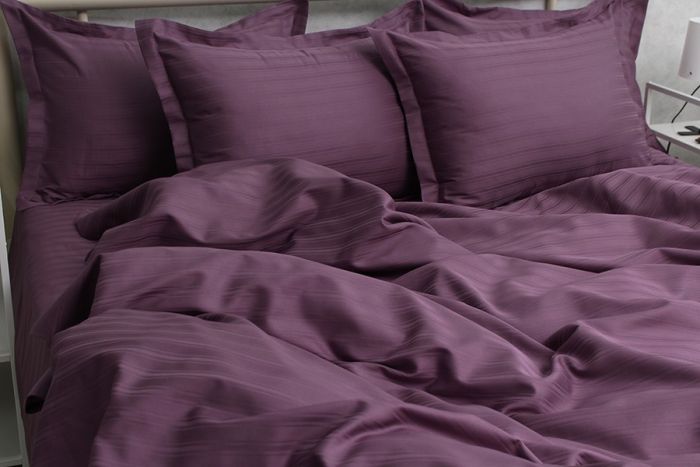 Комплект постільної білизни євро наволочки 50*70см Страйп-Сатин Multistripe MST-2