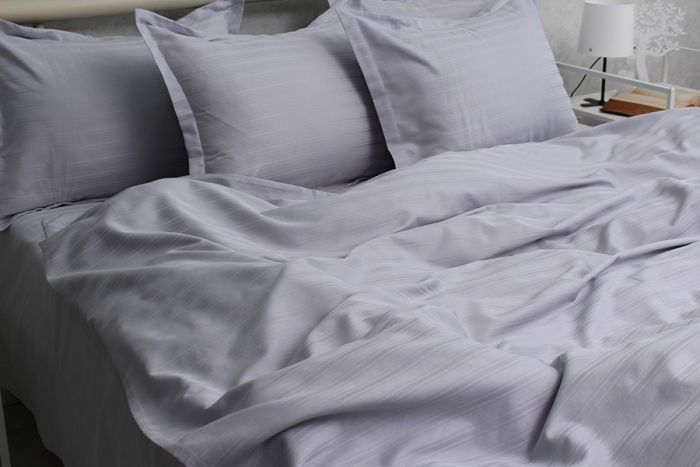 Комплект постільної білизни євро наволочки 50*70см Страйп-Сатин Multistripe MST-4