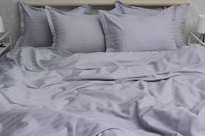 Комплект постільної білизни євро наволочки 50*70см Страйп-Сатин Multistripe MST-4