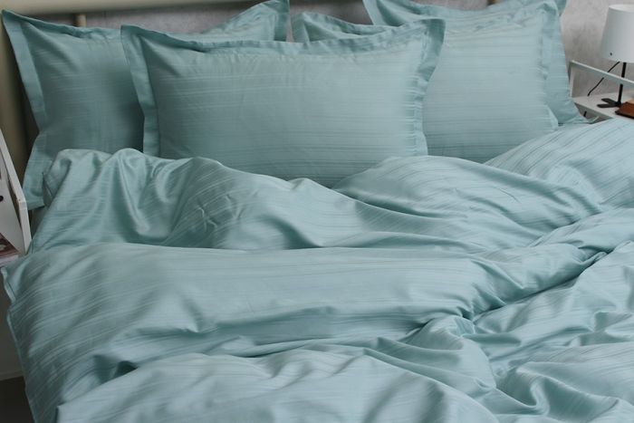 Комплект постільної білизни євро наволочки 50*70см Страйп-Сатин Multistripe MST-7