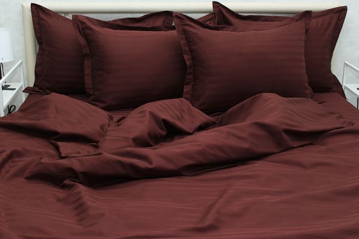 Комплект постільної білизни євро наволочки 50*70см Страйп-Сатин Multistripe MST-8