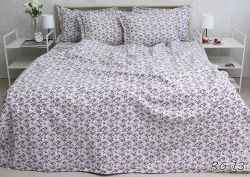 Комплект постільної білизни двоспальний наволочки 70*70см Ранфорс Gofre RG-13