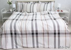 Комплект постільної білизни євро наволочки 50*70см Ранфорс Gofre RG-4