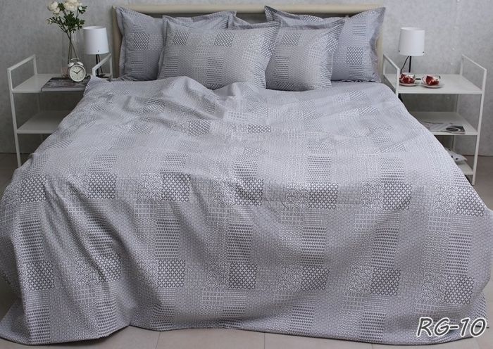 Комплект постільної білизни євро наволочки 70*70см Ранфорс Gofre RG-10