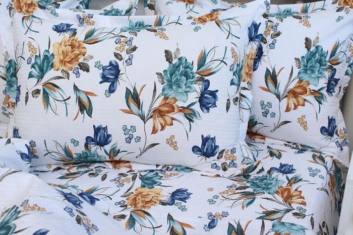 Комплект постільної білизни сімейний наволочки 70*70см Ранфорс Gofre RG-1