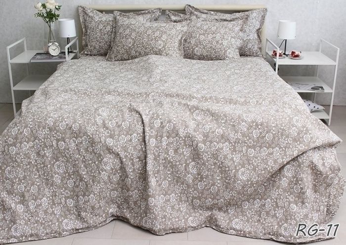 Комплект постільної білизни сімейний наволочки 70*70см Ранфорс Gofre RG-11