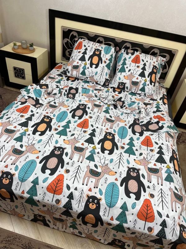 Комплект постільної білизни Премиум 01-01 Бязь наволочки 50*70см