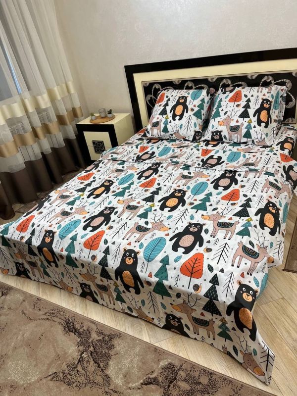 Комплект постільної білизни Премиум 01-01 Бязь наволочки 50*70см