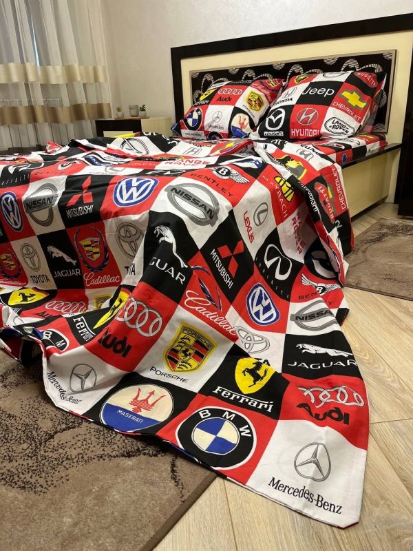 Комплект постільної білизни Премиум 01-12 Бязь наволочки 70*70см