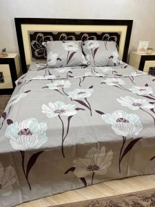 Комплект постільної білизни євро Премиум 03-007-2 Бязь наволочки 50*70см