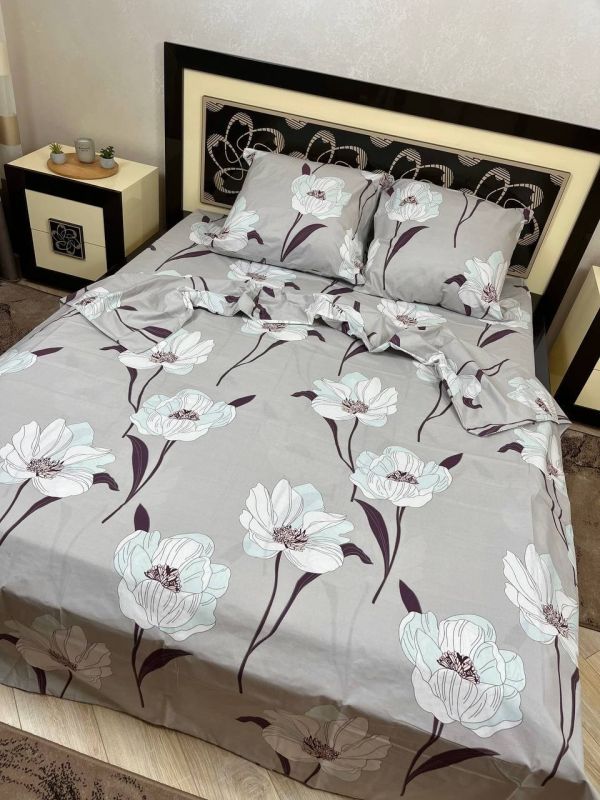 Комплект постільної білизни євро Премиум 03-007-2 Бязь наволочки 50*70см