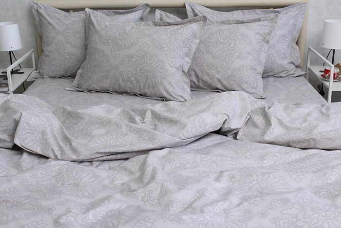 Комплект постільної білизни двоспальний наволочки 50*70см TURKISH COTTON PT-R35