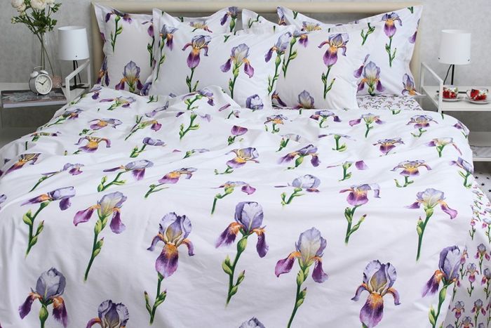 Комплект постільної білизни двоспальний наволочки 50*70см TURKISH COTTON PT-R03