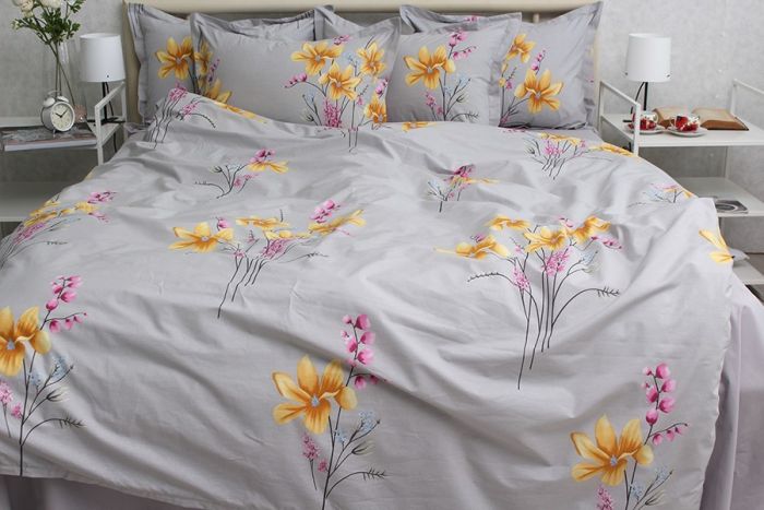 Комплект постільної білизни двоспальний наволочки 50*70см TURKISH COTTON PT-R05