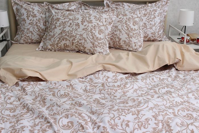 Комплект постільної білизни двоспальний наволочки 70*70см TURKISH COTTON PT-R07