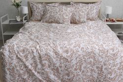 Комплект постільної білизни двоспальний наволочки 70*70см TURKISH COTTON PT-R07