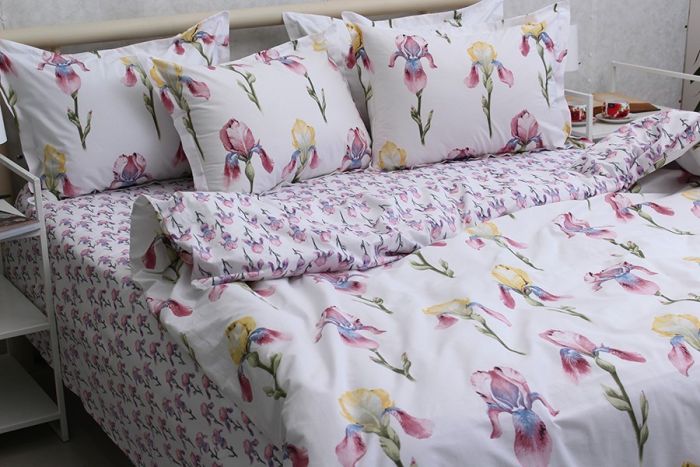 Комплект постільної білизни двоспальний наволочки 50*70см TURKISH COTTON PT-R08