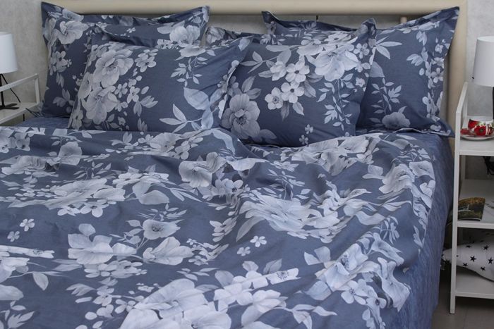 Комплект постільної білизни двоспальний наволочки 50*70см TURKISH COTTON PT-R22