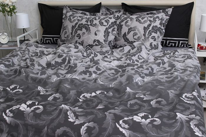 Комплект постільної білизни двоспальний наволочки 50*70см TURKISH COTTON PT-R27