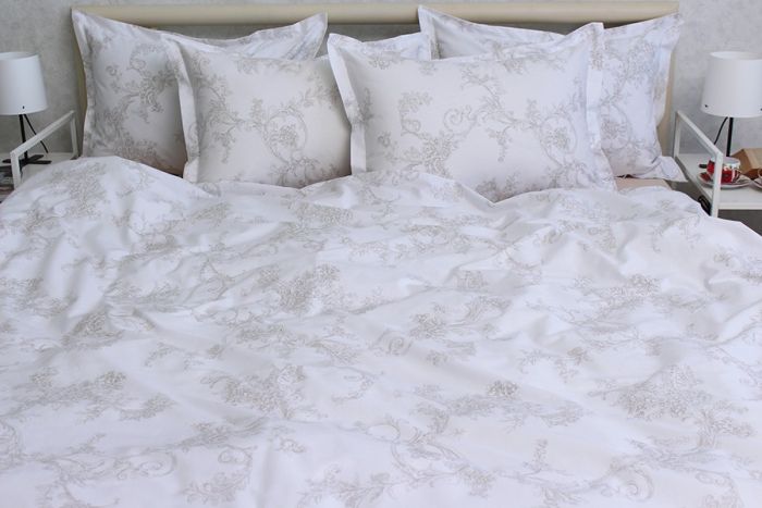 Комплект постільної білизни двоспальний наволочки 50*70см TURKISH COTTON PT-R31