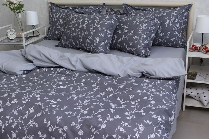 Комплект постільної білизни двоспальний наволочки 50*70см TURKISH COTTON PT-R34