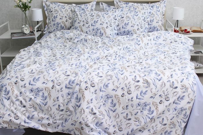 Комплект постільної білизни євро наволочки 70*70см TURKISH COTTON PT-R04