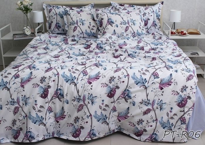 Комплект постільної білизни євро наволочки 50*70см TURKISH COTTON PT-R06