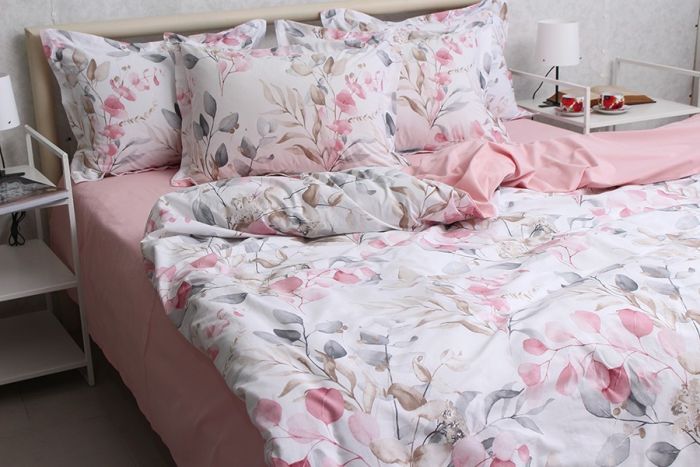 Комплект постільної білизни євро наволочки 70*70см TURKISH COTTON PT-R19