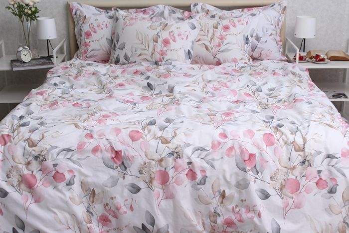 Комплект постільної білизни євро наволочки 70*70см TURKISH COTTON PT-R19