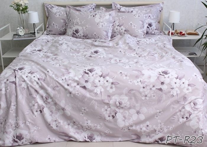 Комплект постільної білизни сімейний наволочки 50*70см TURKISH COTTON PT-R23