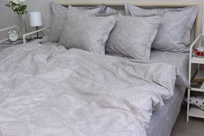 Комплект постільної білизни сімейний наволочки 50*70см TURKISH COTTON PT-R35