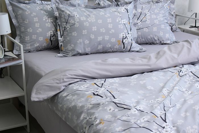 Комплект постільної білизни сімейний наволочки 50*70см TURKISH COTTON PT-R01